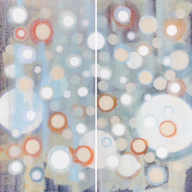 Christopher H. Martin, ‘Dreamy Galactic Lover’, 2018, Painting, Acryli on honed acrylic, Christopher Martin Gallery
