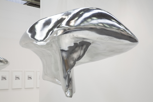 Iñigo Manglano-Ovalle, ‘Cloud Prototype No. 4’, 2006, Sculpture, Fiberglass and aluminium alloy foil, Galerie Thomas Schulte