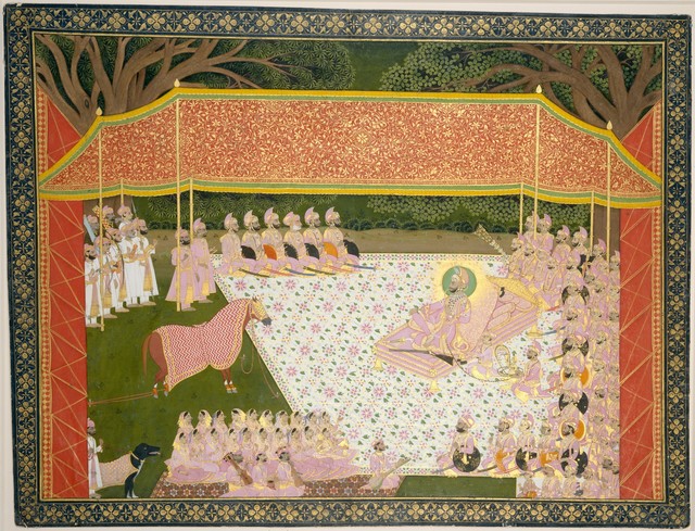 Tara, ‘Maharana Sarup Singh Inspects a Prize Stallion’, 1845–1846, The Metropolitan Museum of Art