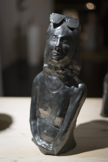 Iván Cantos-Figuerola, ‘Groupie’, 2016, Sculpture, Ceramic, wax and graphite, Galerie Ariane C-Y