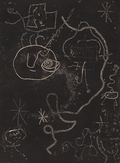 Joan Miró, ‘Petite fille sautant a la Corde, femmes, Oiseaux (Little Girl Jumping at the Rope, Women, Birds) ’, 1947, Dolan/Maxwell