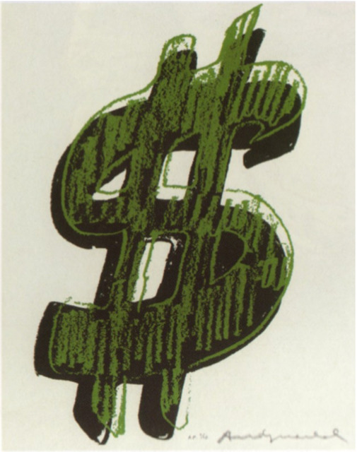Andy Warhol, ‘$ (1)’, 1982, Coskun Fine Art