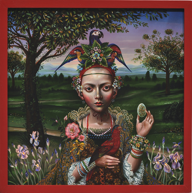 Timothy Cummings, ‘Origins’, 2014, Painting, Acrylic on wood, Catharine Clark Gallery