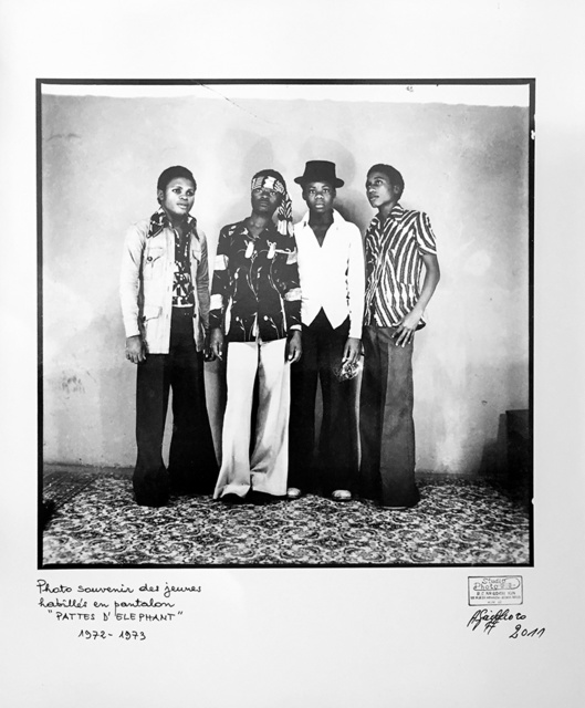 Ambroise Ngaimoko, ‘Photo souvenir des jeunes habillés en pantalon "Pattes d'éléphant".’, 1973, Magnin-A