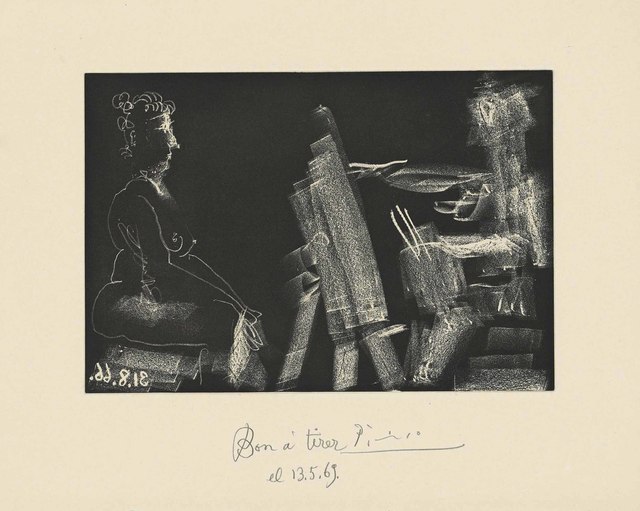 Pablo Picasso, ‘Plate 13, from: El Entierro del Conde de Orgaz’, 1966, Christie's