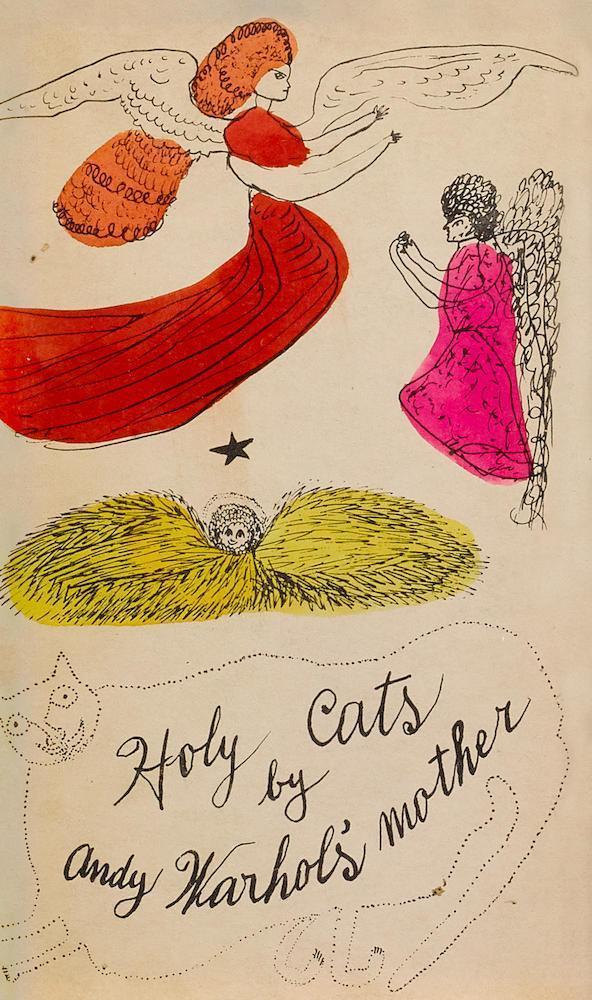 Andy Warhol - Book Cover, from Holy Cats by Andy Warhol's Mother