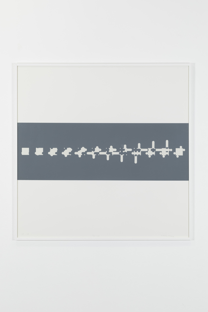 Gianni Colombo, ‘4 circles cross a square 12 times, 105/125’, 1961, Print, Silkscreen, Galerie Denise René