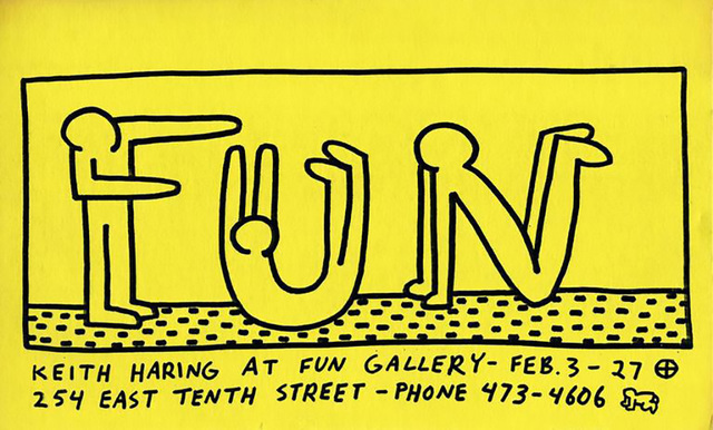 Keith Haring, ‘Keith Haring at Fun Gallery New York 1983 ’, 1983, Lot 180