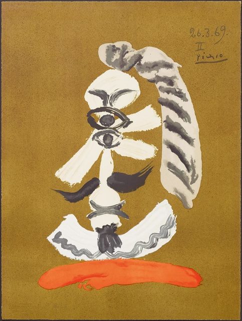 Pablo Picasso, ‘From: Portraits imaginaires’, 1969, Koller Auctions