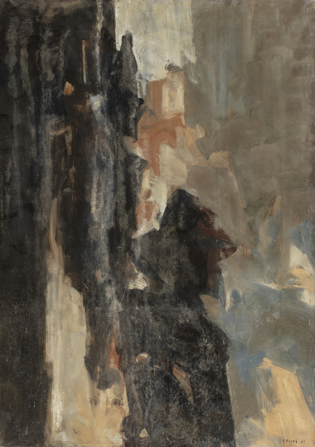 Paul Kallos, ‘Composition’, 1961, Painting, Oil on canvas, Millon