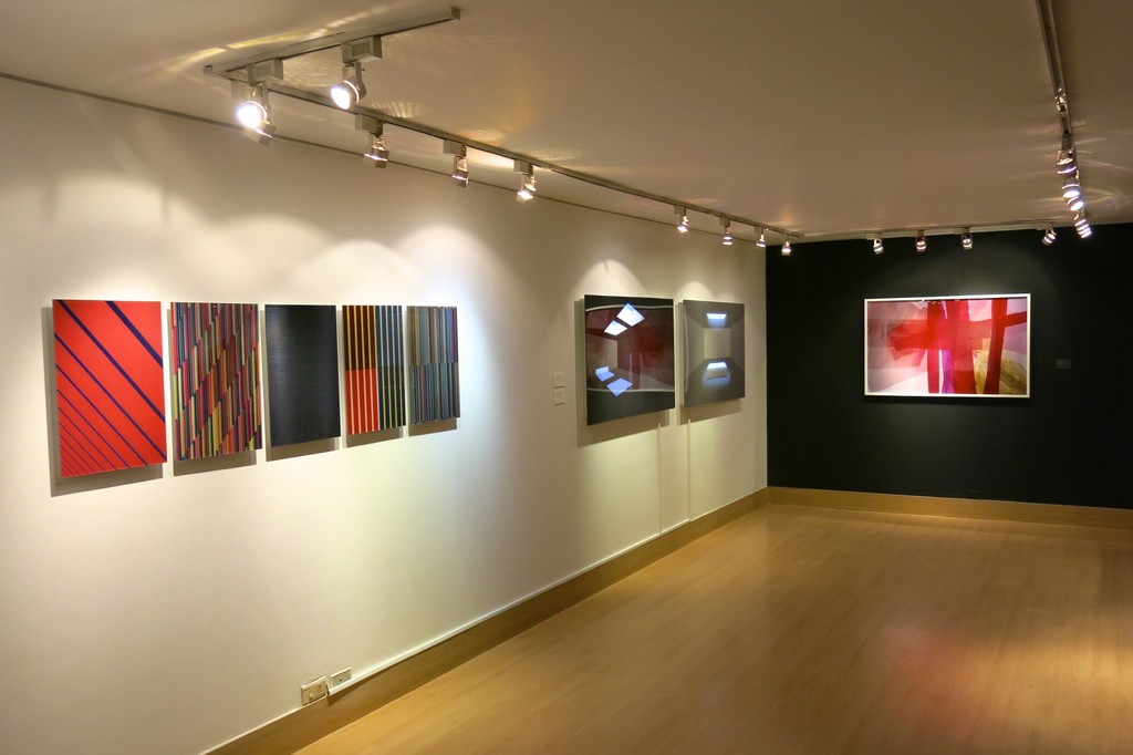 Works by Roland Fischer, Anibal Gomescasseres and Lorenza Panero. Works by Roland Fischer, Anibal Gomescasseres and Lorenza Panero.