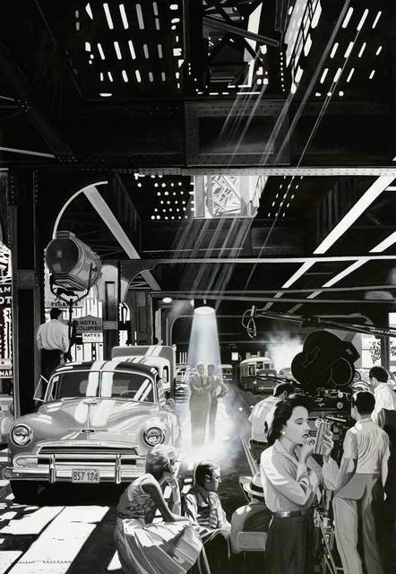 Alain Bertrand, ‘Shooting under the L’, Catto Gallery