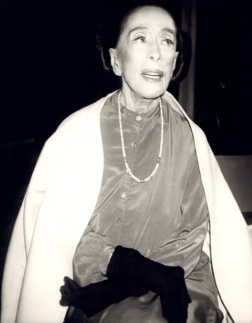 Andy Warhol, ‘Andy Warhol, Photograph of Martha Graham, 1986’, 1986, Photography, Silver gelatin print, Hedges Projects