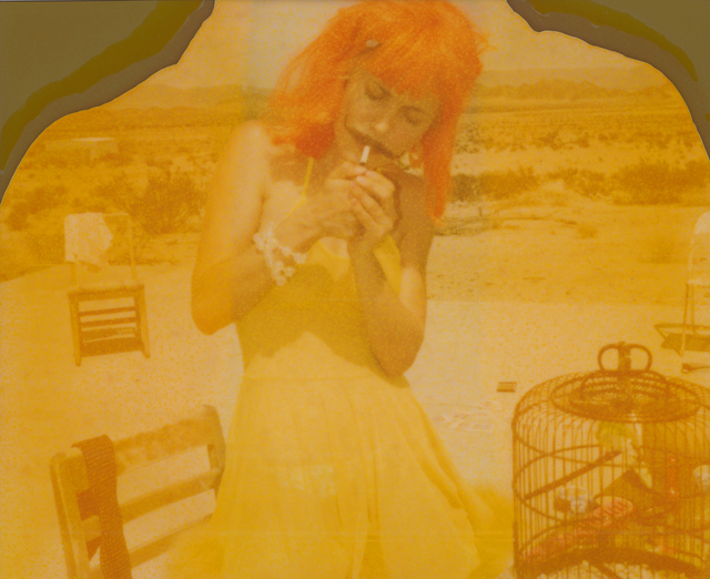 Stefanie Schneider, ‘Actor Girl - part I (29 Palms, CA) - analog, hand-print, Contemporary, 21st Century’, 2008, Photography, Analog C-Print, hand-printed by the artist on Fuji Crystal Archive Paper, based on a Polaroid, not mounted, Instantdreams