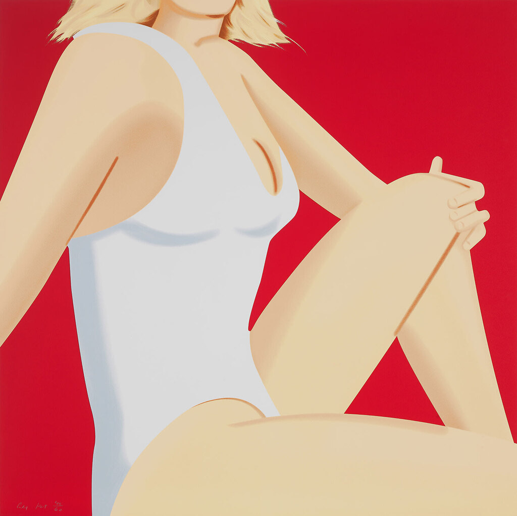 Alex Katz - Coca-Cola Girl 7