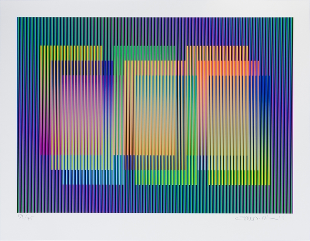 Carlos Cruz-Diez, ‘Serie Cardíaca Rectángulo 1’, 2015, Marion Gallery