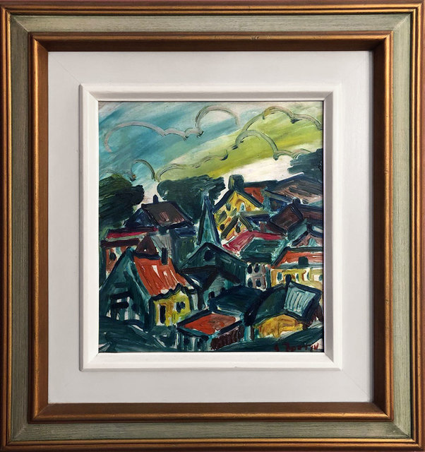 Marc-Aurèle Fortin, ‘Rooftop’, 1948, Broadway fine Art
