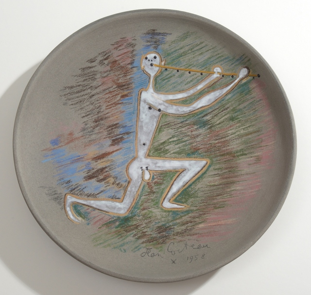 , 'Danseur Nu à la Flute. Nude Dancer Playing the Flute.,' 1958, William Weston Gallery Ltd.