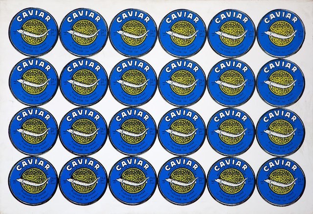Alexander Kosolapov, ‘Caviar (Blue)’, 1989, Print, Silkscreen, JART Gallery