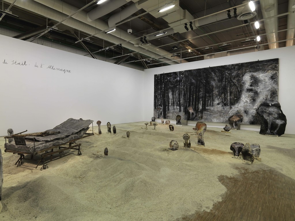 Installation view of "Anselm Kiefer" at Centre Pompidou, Paris (2015-2016) Installation view of "Anselm Kiefer" at Centre Pompidou, Paris (2015-2016)