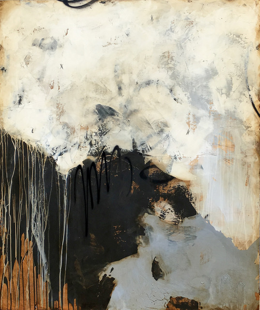 Luis Garcia-Nerey, ‘White Noise’, 2017, Painting, Mixed media on panel, Cheryl Hazan Gallery
