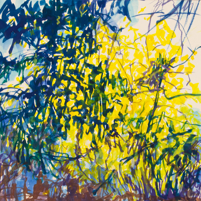 Melanie Kozol, ‘Witch Hazel’, 2013, Painting, Watercolor, ink, gouache, and pencil on paper, The Painting Center