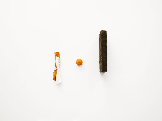 Yun Ling Chen, ‘One Plus Minus One’, 2016, Sculpture, Paper, wood, copper nails, mandarin and cord, Alfa Gallery