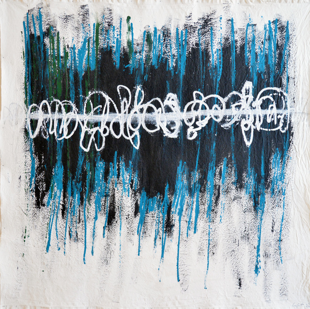 Liz Curtin, ‘Repetition’, 2015, Painting, Acrylic and graphite on unstretched canvas, Carter Burden Gallery
