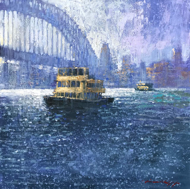 David Hinchliffe, ‘Afternoon at Circular Quay’, Wentworth Galleries