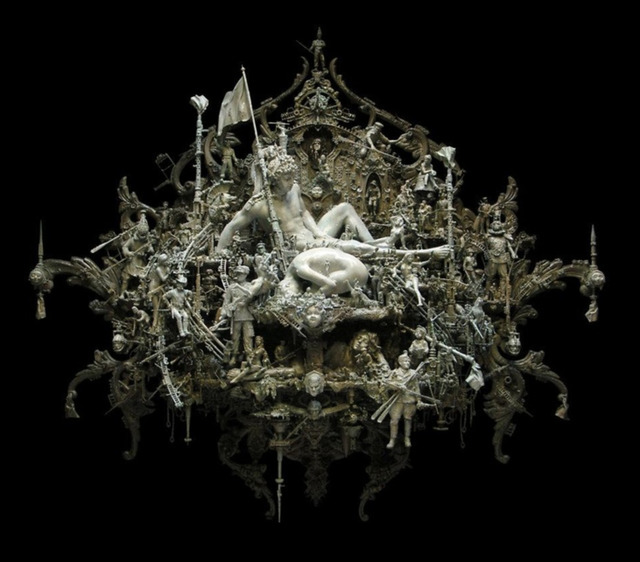 Kris Kuksi, ‘The Surrender of Helios’, 2012, On The Wall