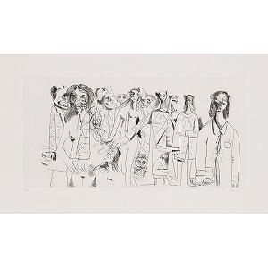 George Condo - Imaginary Crowd