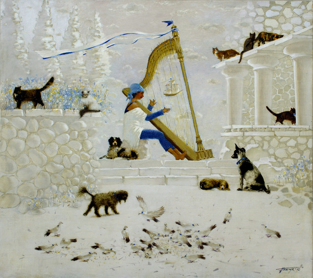 Tatyana Palchuk, ‘Crete Tune ’, 2010, Painting, Oil on Linen, Alessandro Berni Gallery
