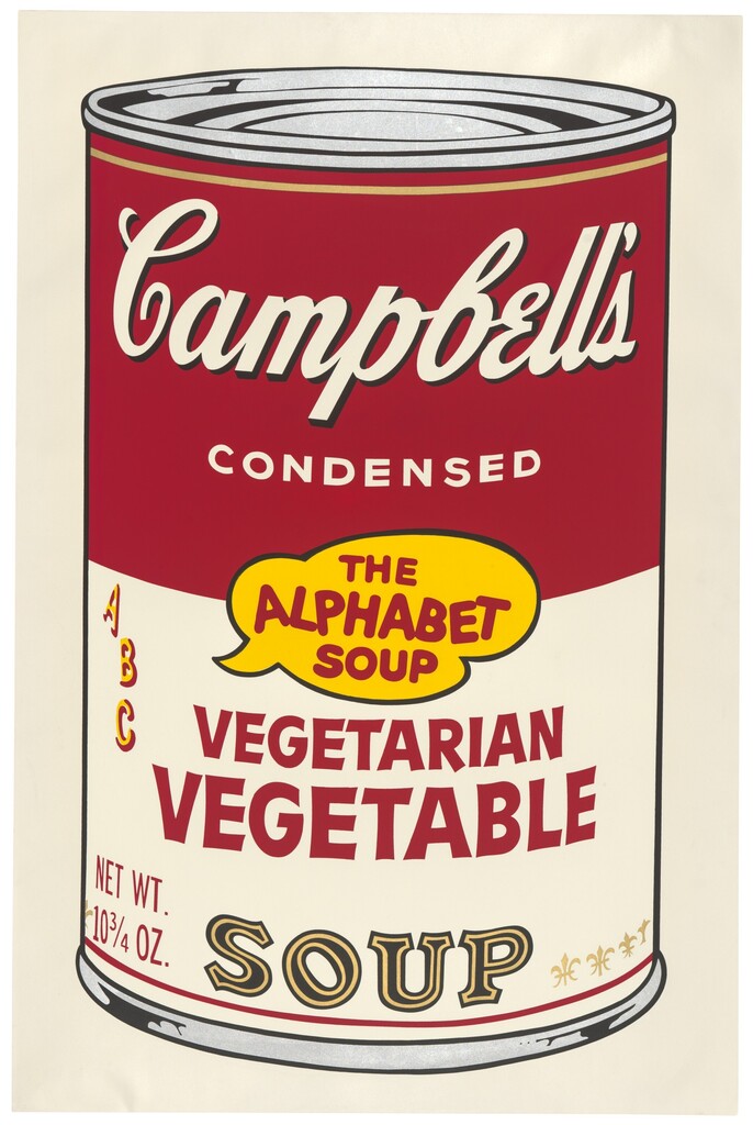 Andy Warhol - Vegetarian Vegetable, from: Campbell's Soup II