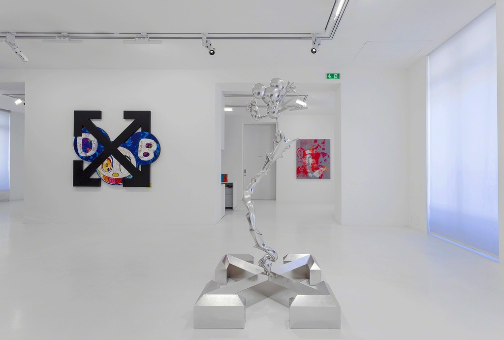 Artworks © Virgil Abloh and © Takashi Murakami. Photo: Zarko Vijatovic. Courtesy Gagosian. Artworks © Virgil Abloh and © Takashi Murakami. Photo: Zarko Vijatovic. Courtesy Gagosian.
