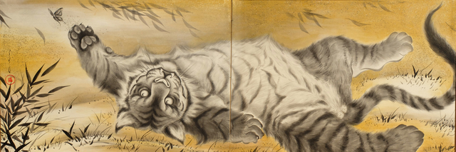 Ryoko Kimura, ‘Gorogoro Tora Zu – A Purring Tiger’, 2018, Micheko Galerie