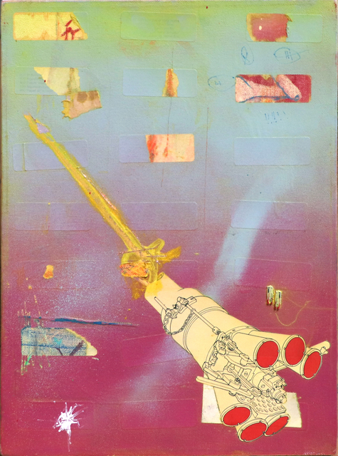 Neil Maguire, ‘Shoot’, 2019, Painting, Acrylic and oil painting with mixed media, Corkin Gallery