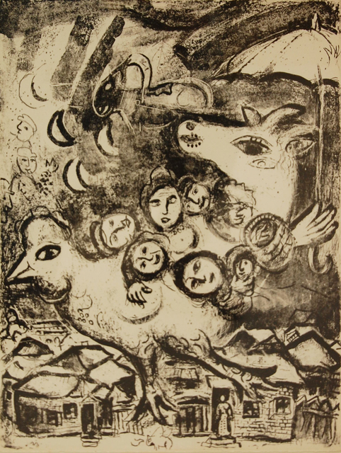 Marc Chagall, ‘In Paris’, 1967, Baterbys