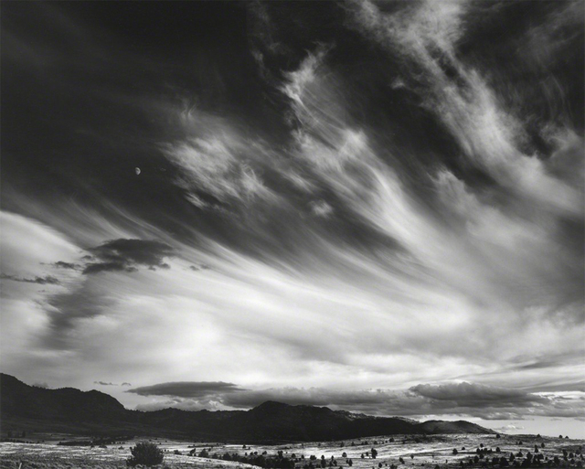 Ansel Adams, ‘Moon and Clouds, Northern California’, 1959, Atlas Gallery