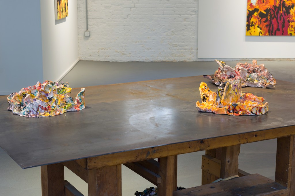 Work by Rob Ventura in False Indigo at PROTO Gallery. Work by Rob Ventura in False Indigo at PROTO Gallery.