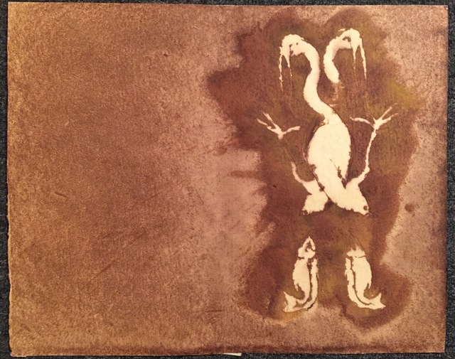Francisco Toledo, ‘Cisne y pescados’, 2005, MLA Gallery