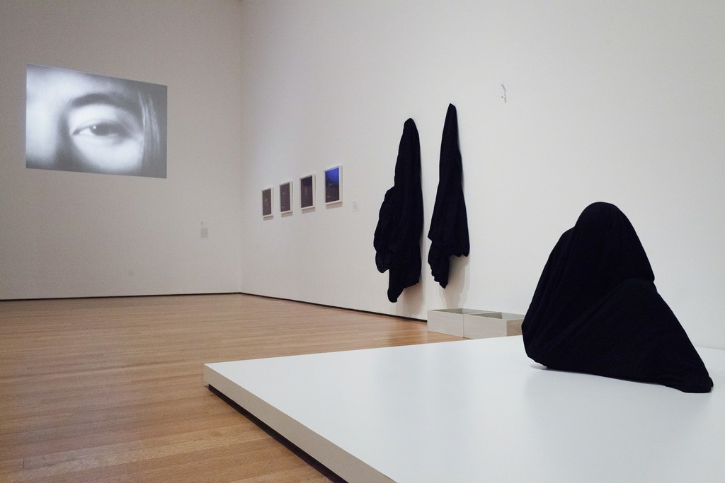 Installation view of Yoko Ono: One Woman Show, 1960-1971, The Museum of Modern Art, New York, May 17–September 7, 2015. © 2015 The Museum of Modern Art. Photo: Thomas Griesel. Installation view of Yoko Ono: One Woman Show, 1960-1971, The Museum of Modern Art, New York, May 17–September 7, 2015. © 2015 The Museum of Modern Art. Photo: Thomas Griesel.