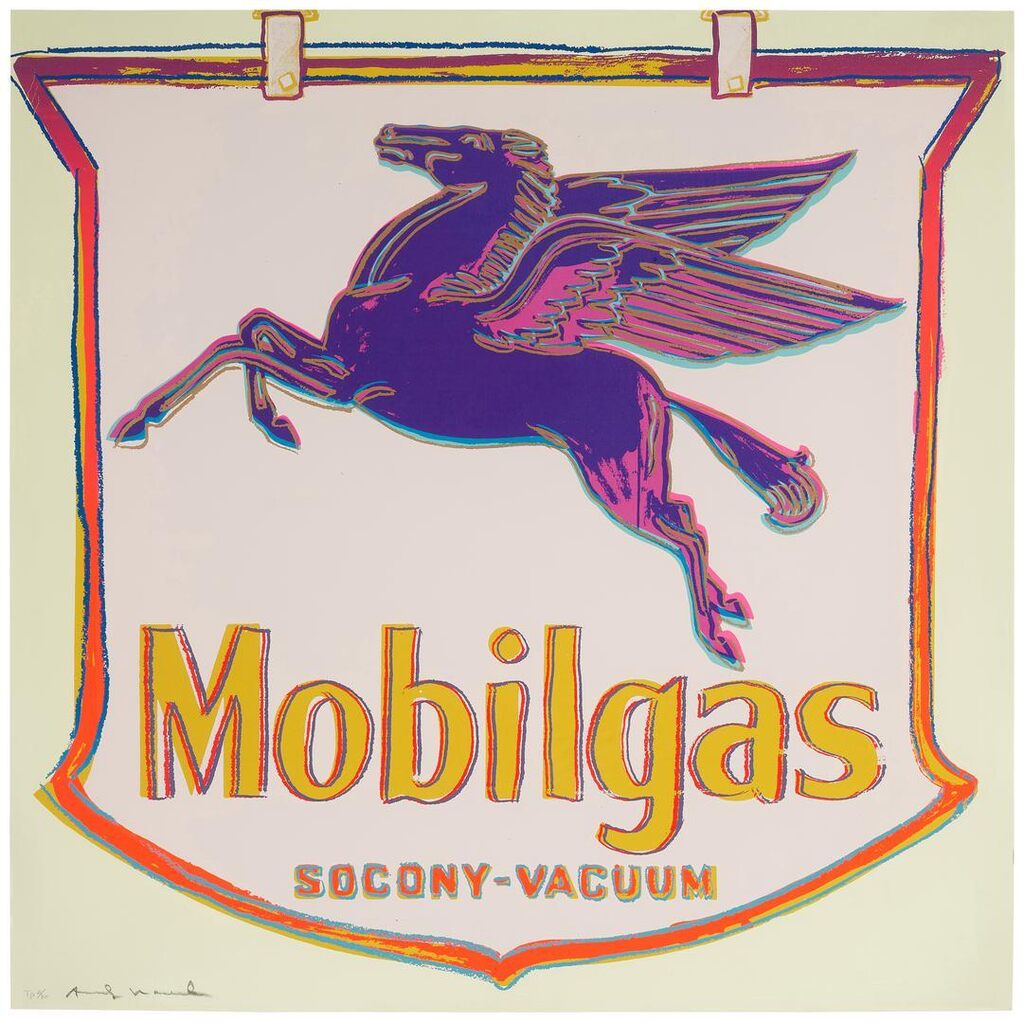 Andy Warhol - Mobil, from Ads