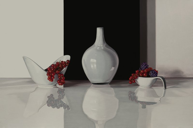 Elena Molinari, ‘Wild Berries’, Painting, Oil canvas, Plus One Gallery