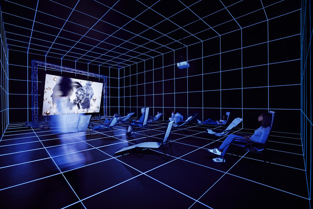 Hito Steyerl, ‘Factory of the Sun’, 2015, Whitney Museum of American Art
