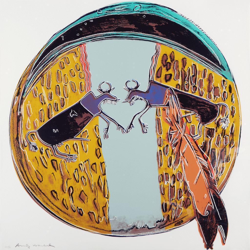 Andy Warhol - Plains Indian Shield, from Cowboys and Indians