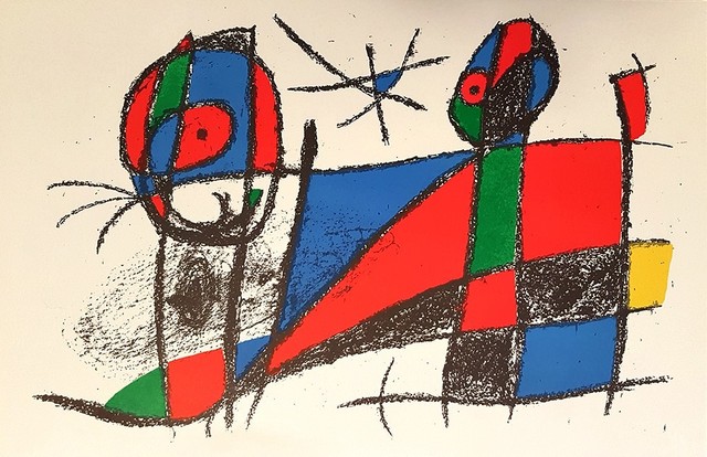 Joan Miró, ‘Mirò Lithographe II - Plate VI’, 1975, Wallector