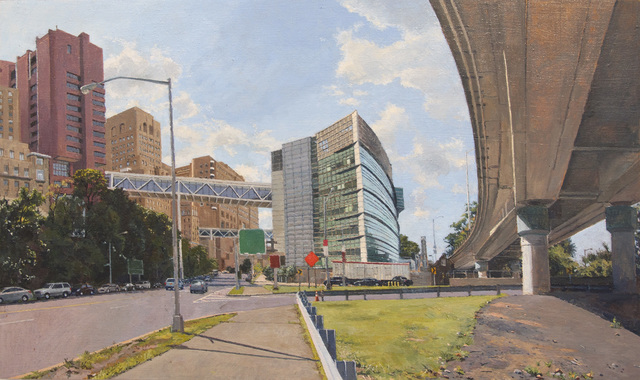 Rackstraw Downes, ‘New York State Psychiatric Institute’, 2015, Betty Cuningham