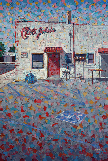 Raymond Logan, ‘Chili John's’, 2020, Painting, Oil on canvas, George Billis Gallery