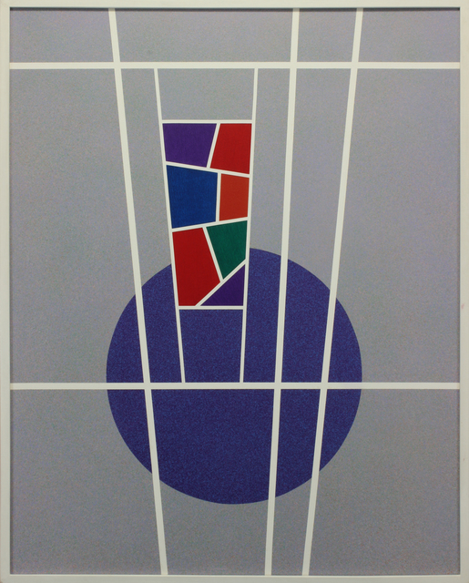 Raymond Jonson, ‘Polymer No. 14’, 1971, Painting, Acrylic on masonite, Addison Rowe Gallery