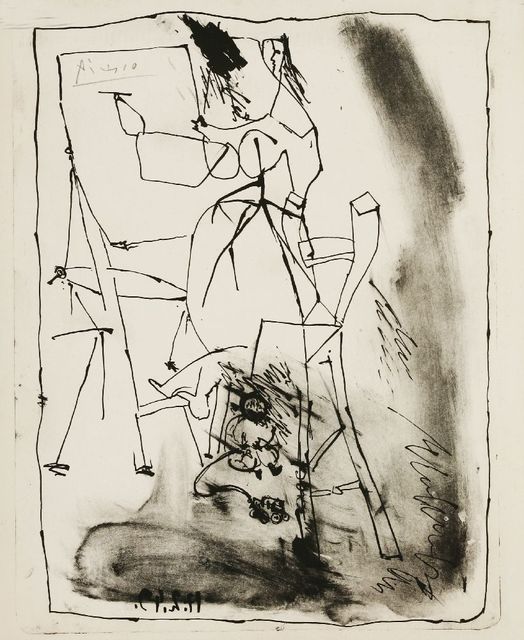 Pablo Picasso, ‘La Jeune Artiste’, 1949, Sworders
